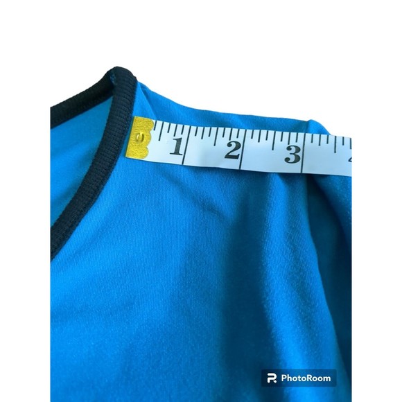 Full  Beauty Sport Womens Size 22/24 Scoop Neck Active Workout Shirt  Slit- Side - Picture 9 of 12